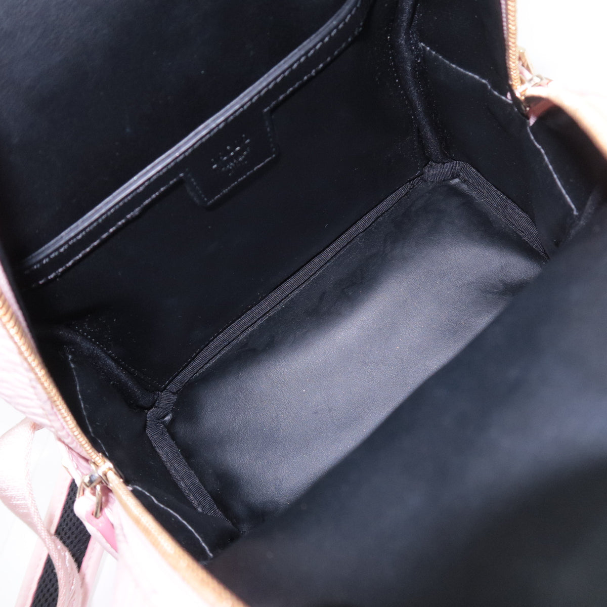 MCM Visetos Studded Leather Backpack Pink