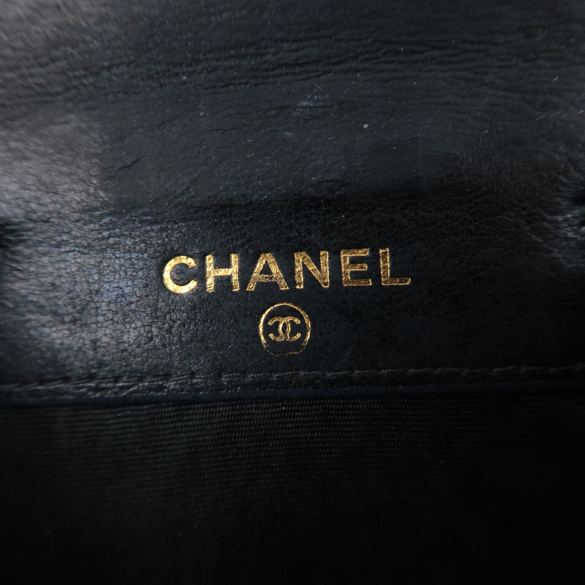 CHANEL Coco Mark Bi-Fold Wallet Caviarskin
