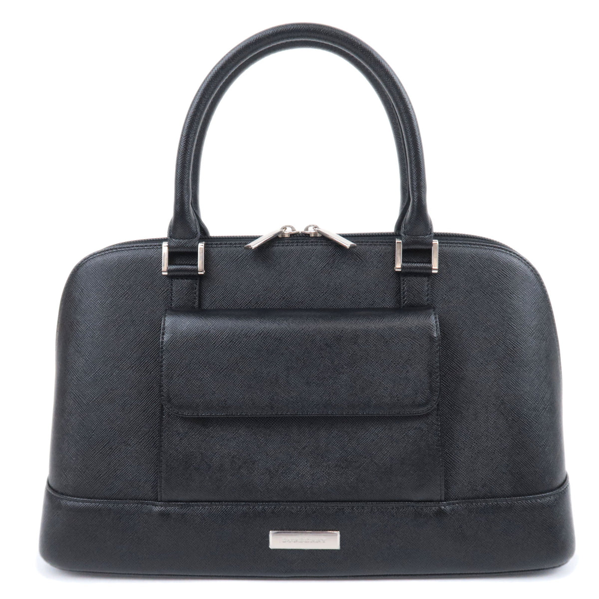BURBERRY Leather Satchel Handbag93016