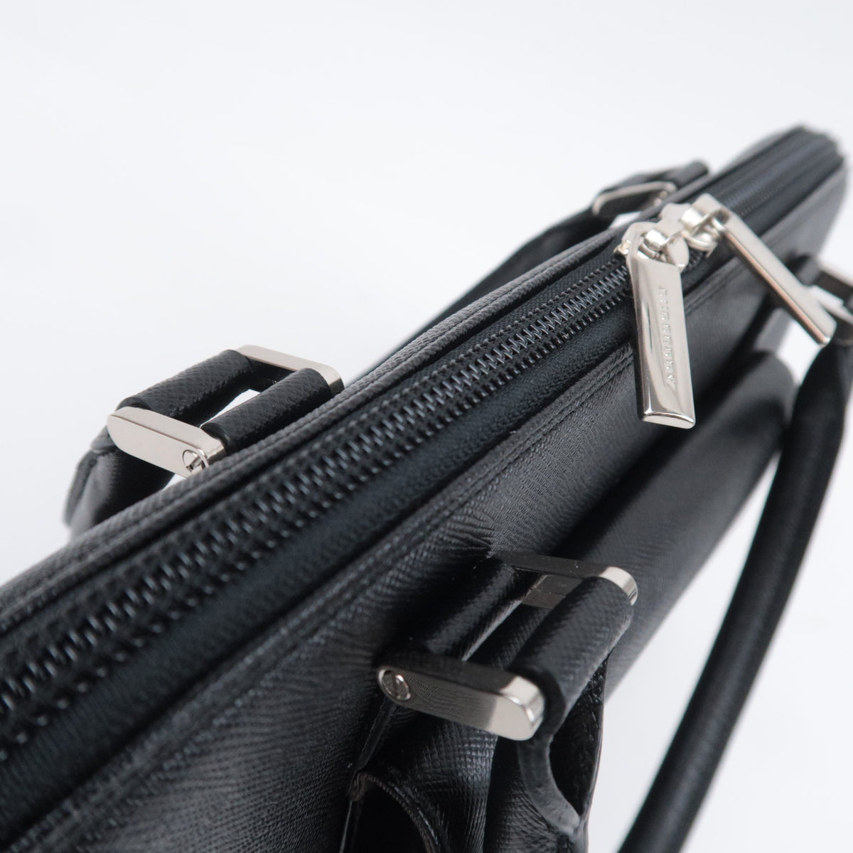 BURBERRY Leather Satchel Handbag