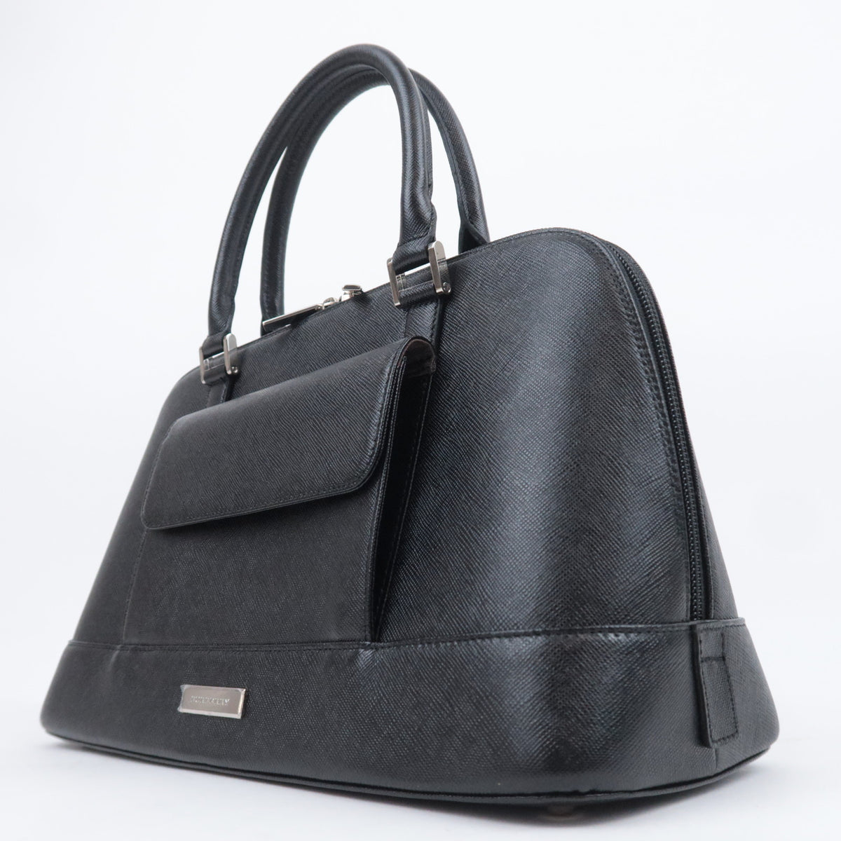 BURBERRY Leather Satchel Handbag
