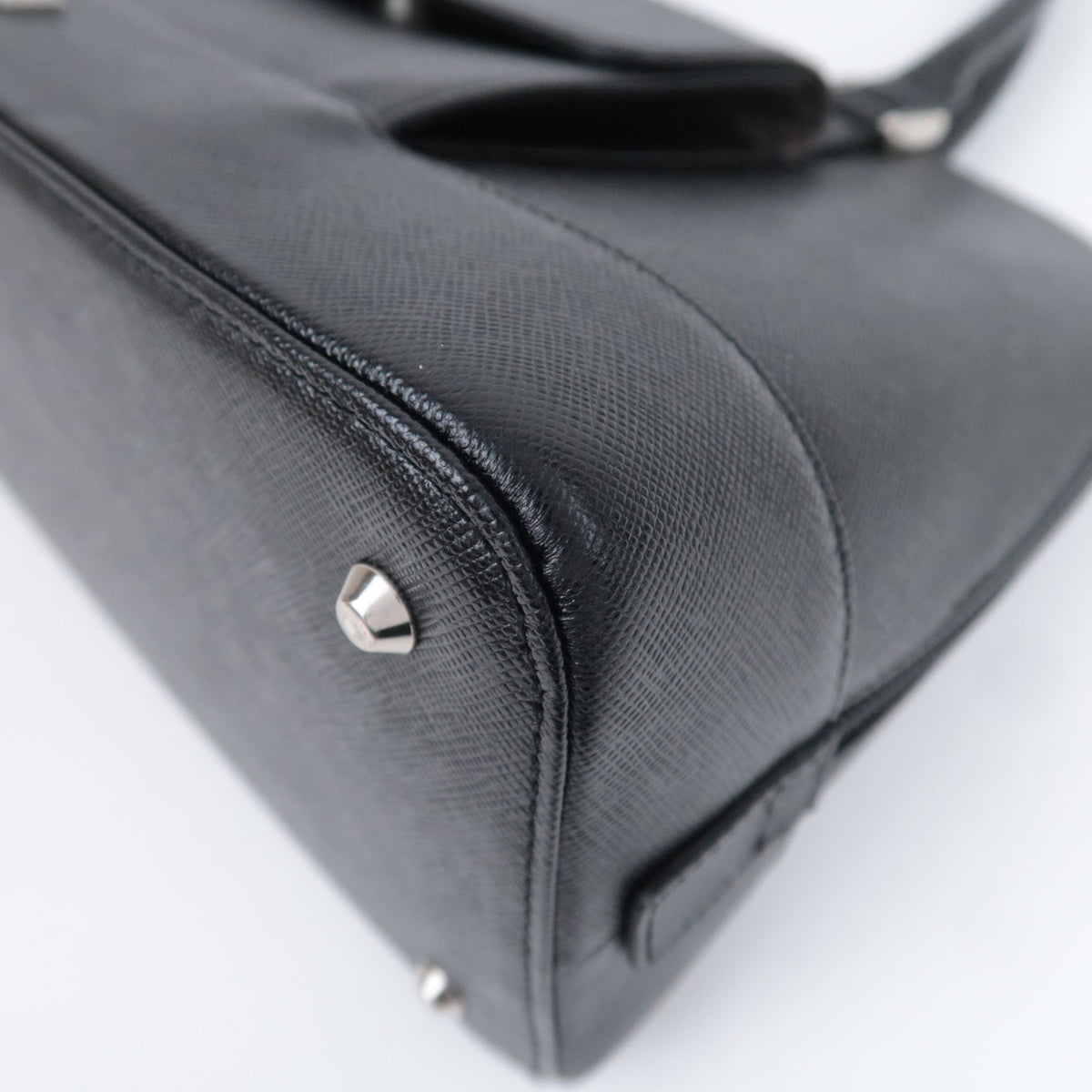 BURBERRY Leather Satchel Handbag