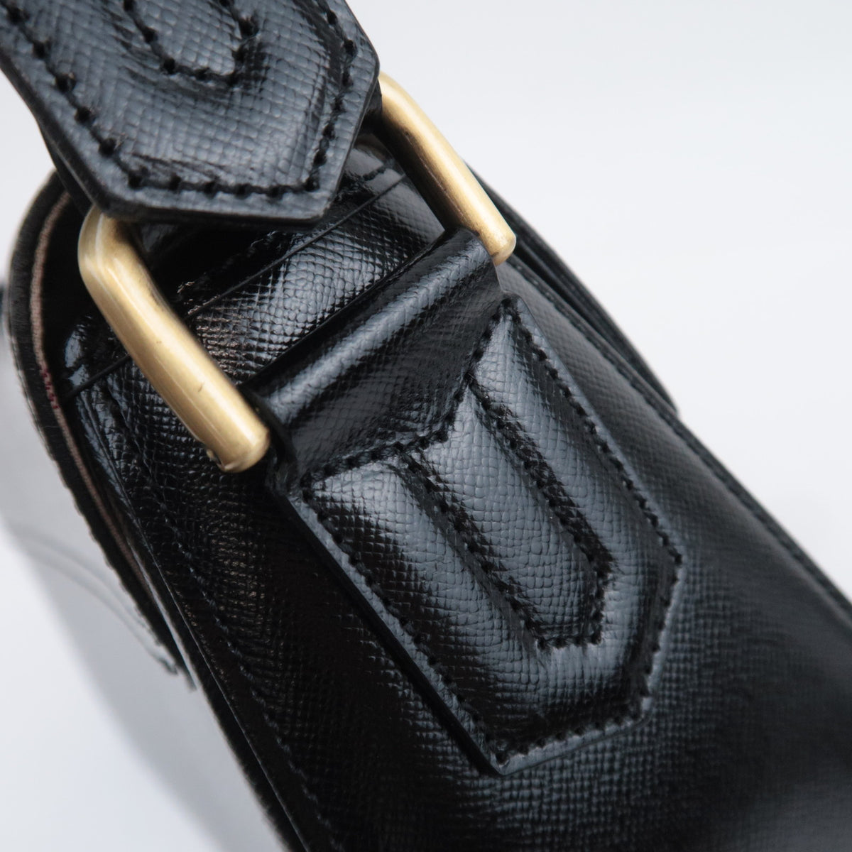 BURBERRY Leather Shoulder Bag