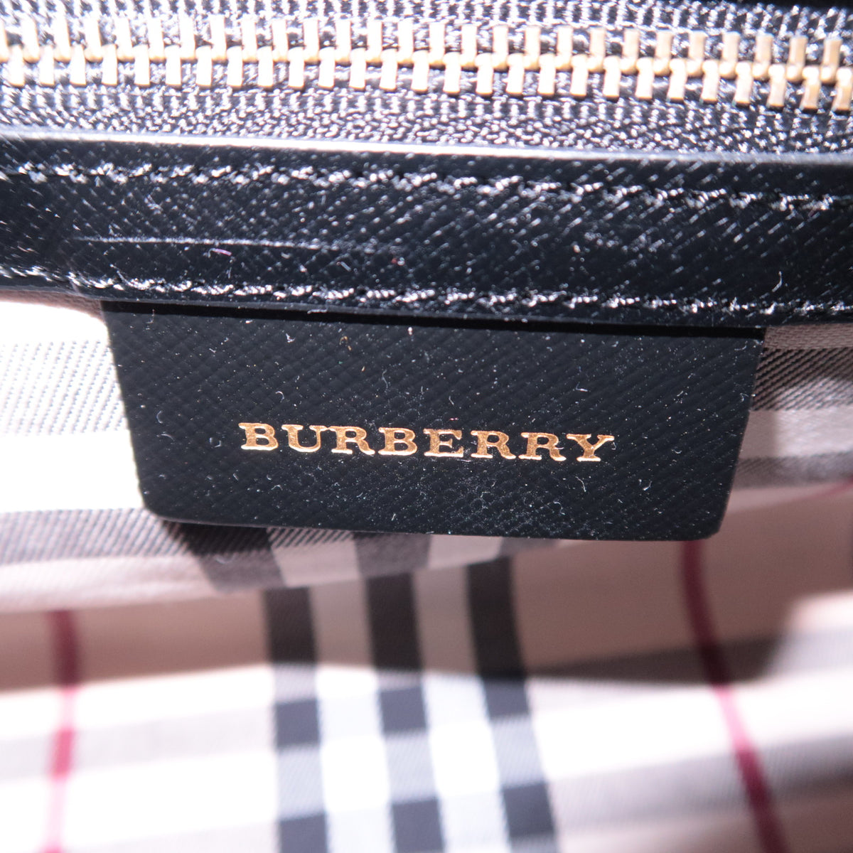 BURBERRY Leather Shoulder Bag