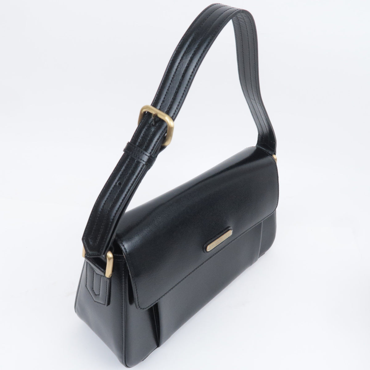BURBERRY Leather Shoulder Bag