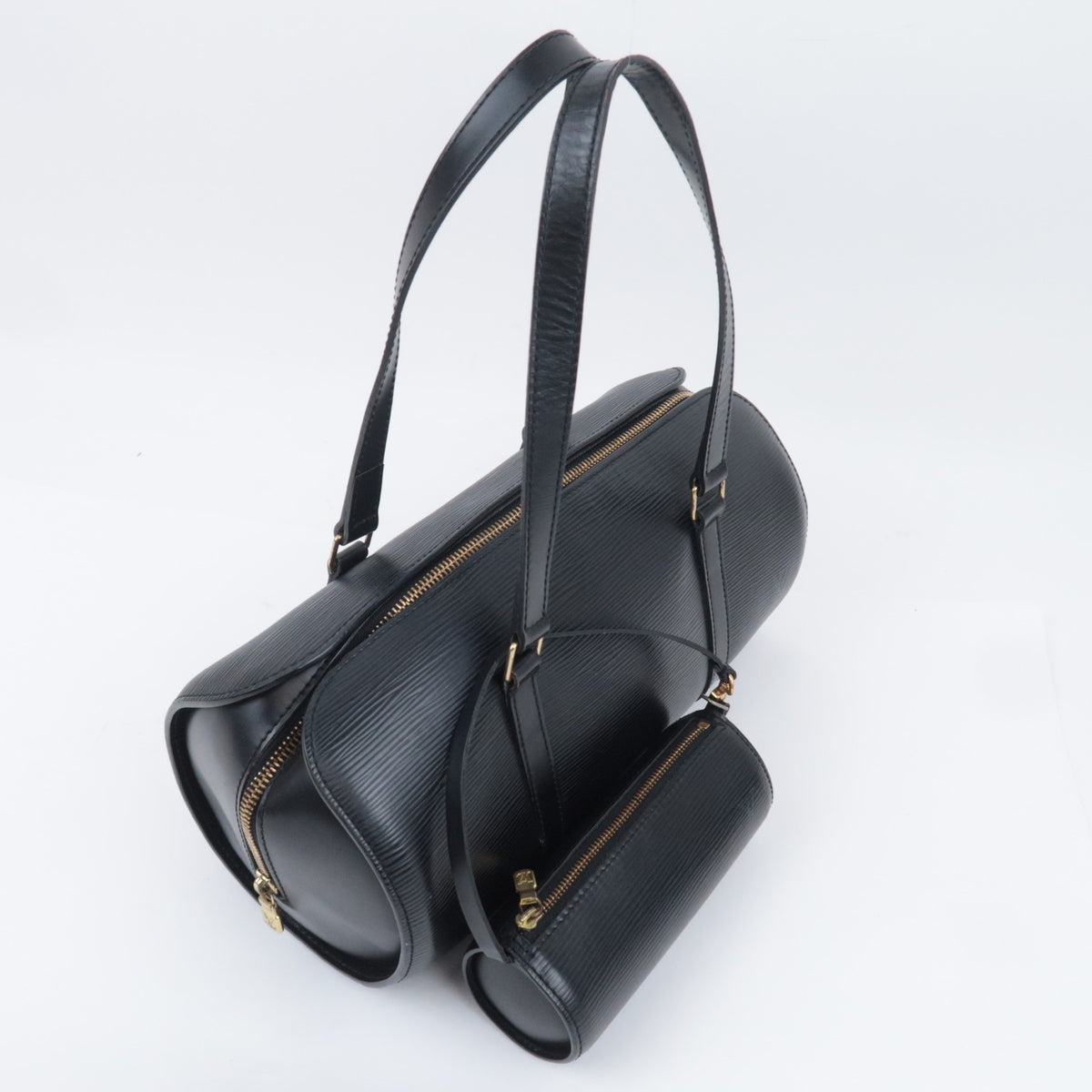 Louis Vuitton Epi Soufflot Barrel Bag Noir M52222