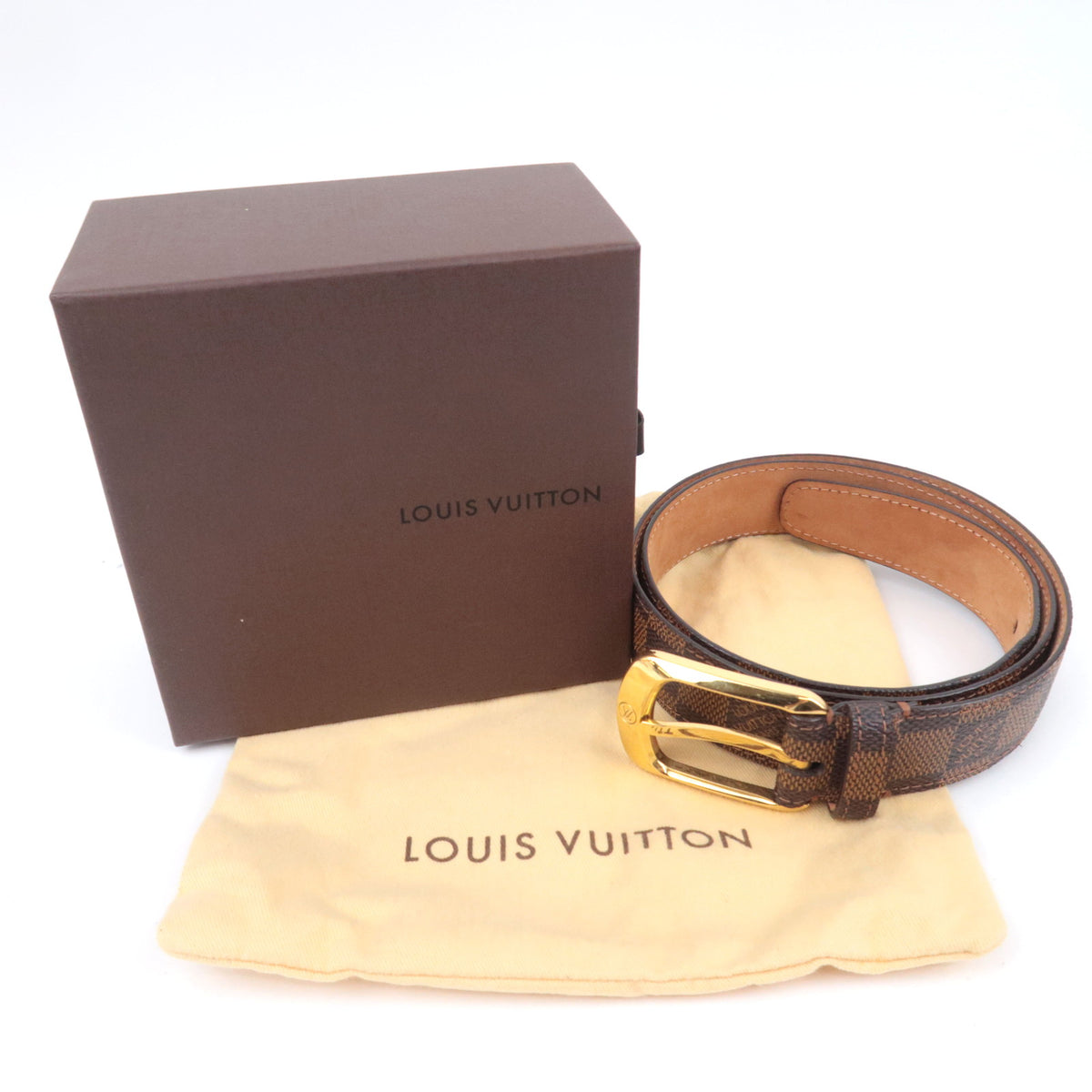 Louis Vuitton Damier Ceinture Ellipse 85/34 Belt M6995