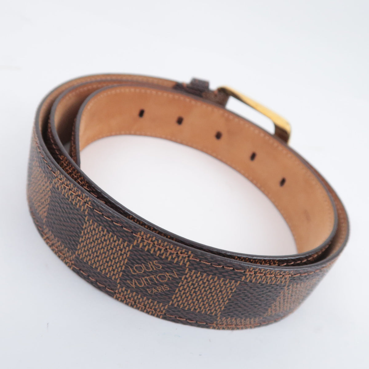 Louis Vuitton Damier Ceinture Ellipse 85/34 Belt M6995