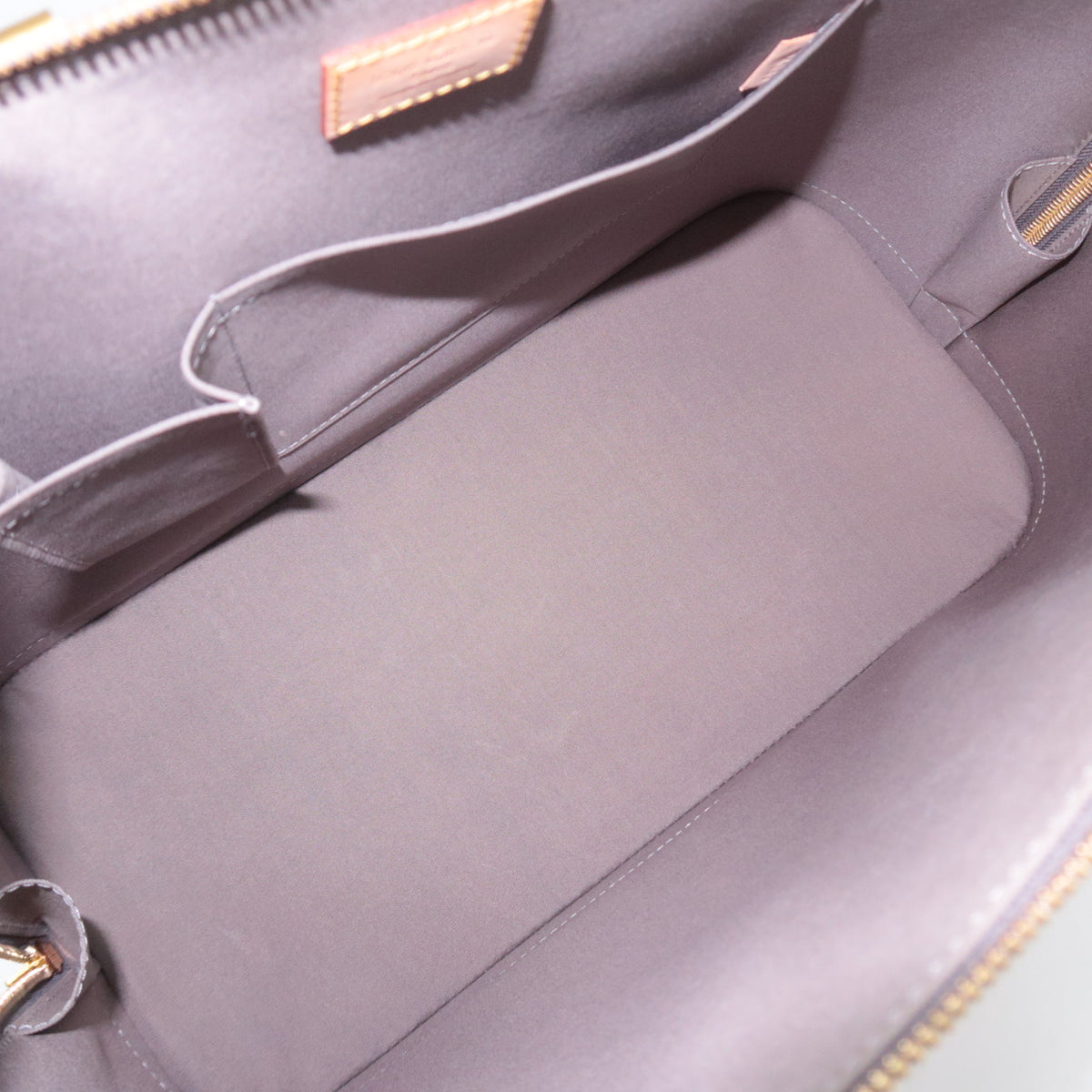 Louis Vuitton Monogram Vernis Alma GM Gris Art Deco