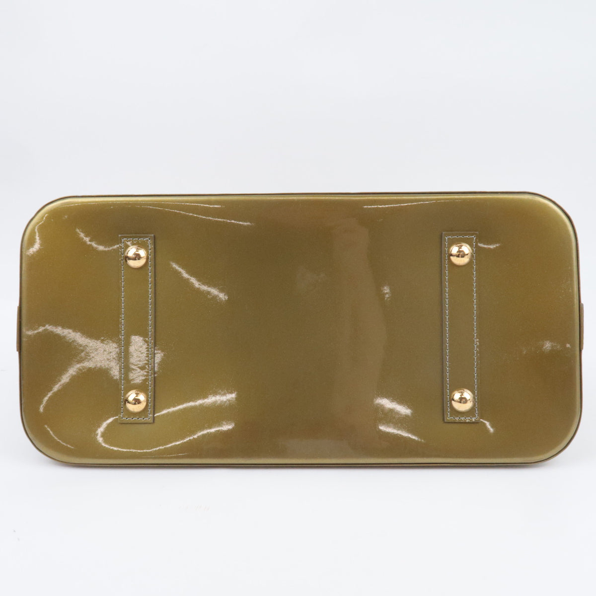 Louis Vuitton Monogram Vernis Alma GM Gris Art Deco