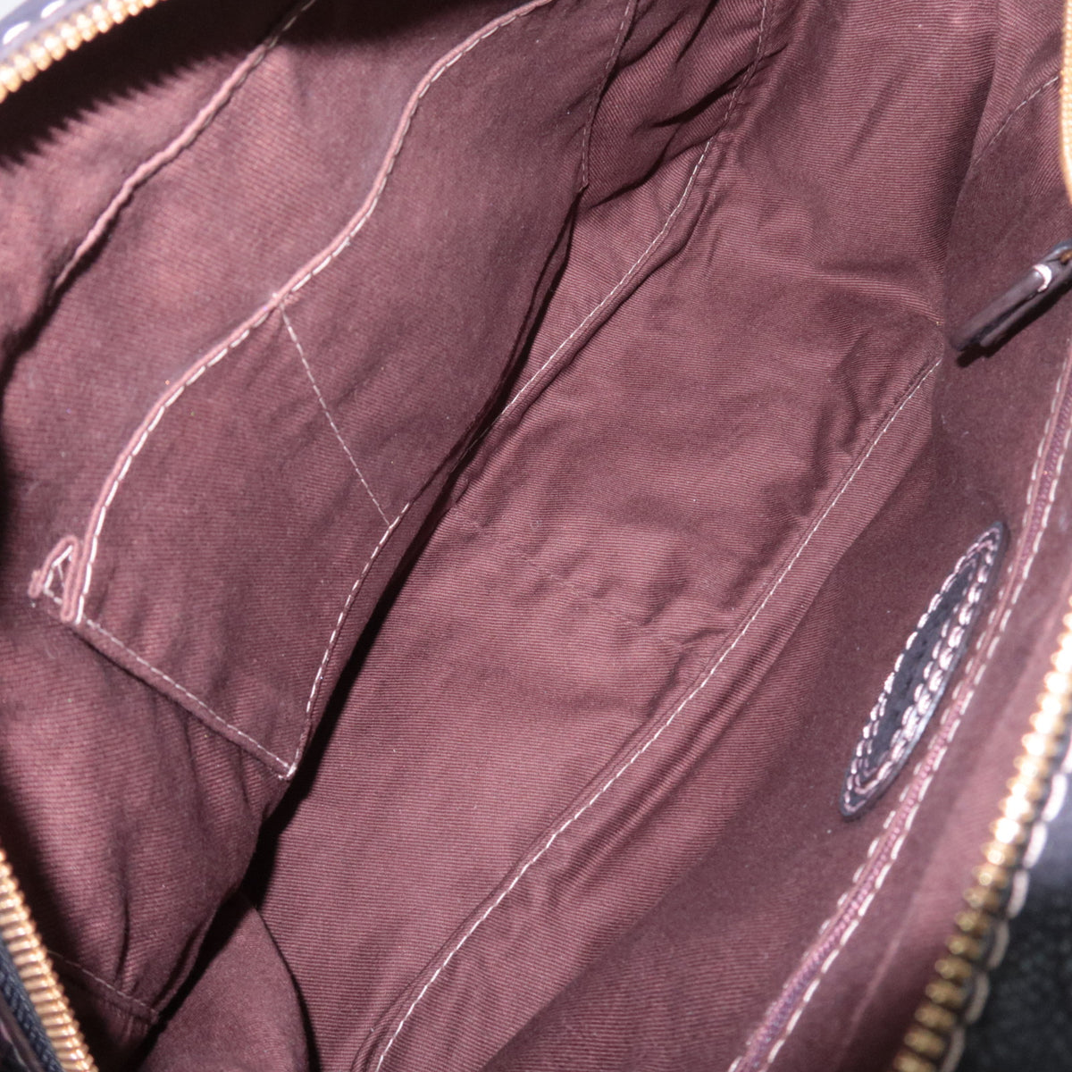 LOEWE Anagram Tassel Leather Handbag