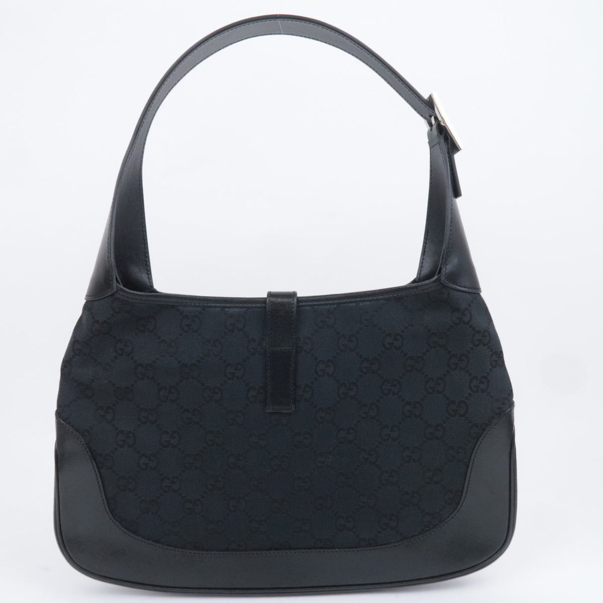GUCCI Jackie GG Canvas Shoulder Bag 001.3306