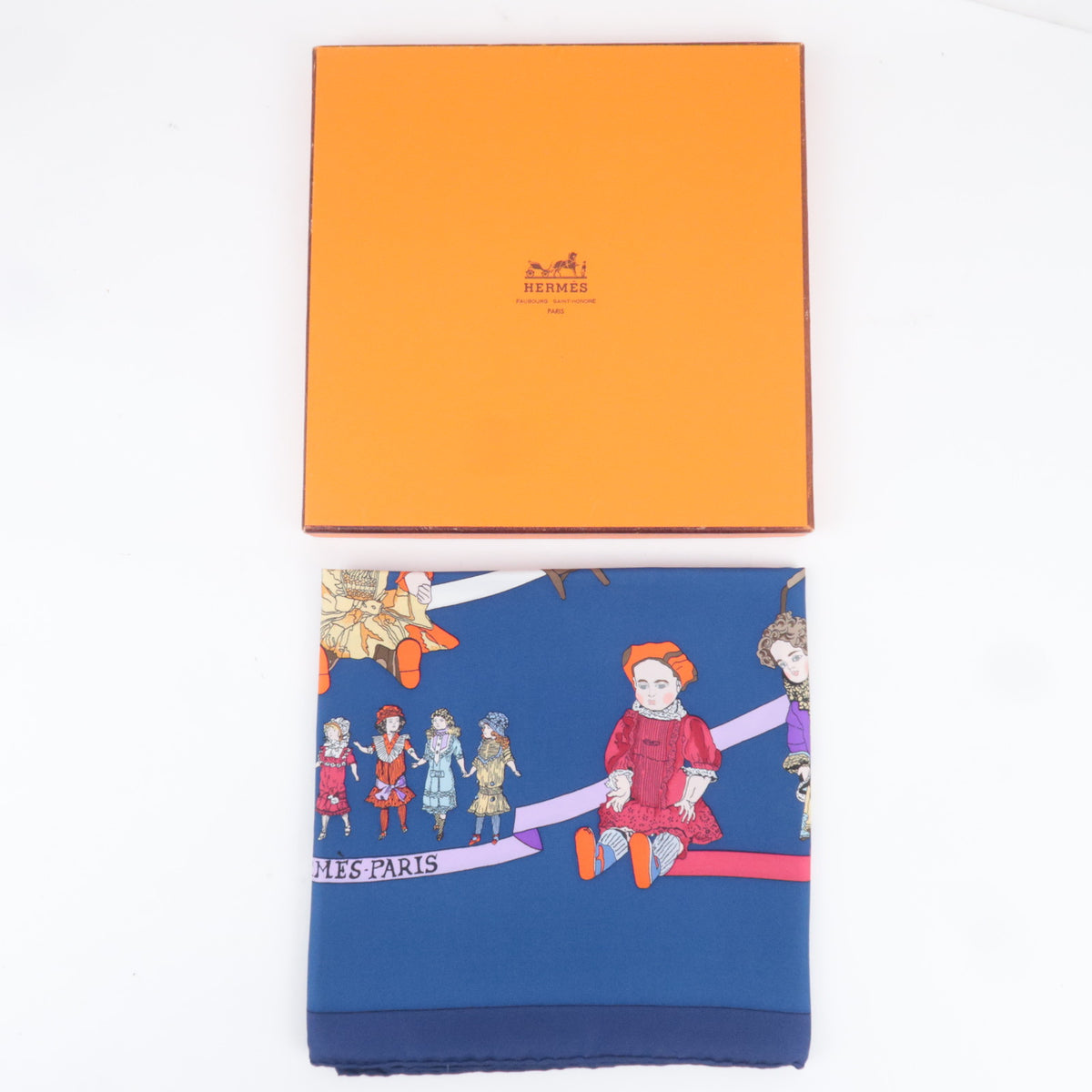 HERMES Carre 90 Scarf HELLO DOLLY