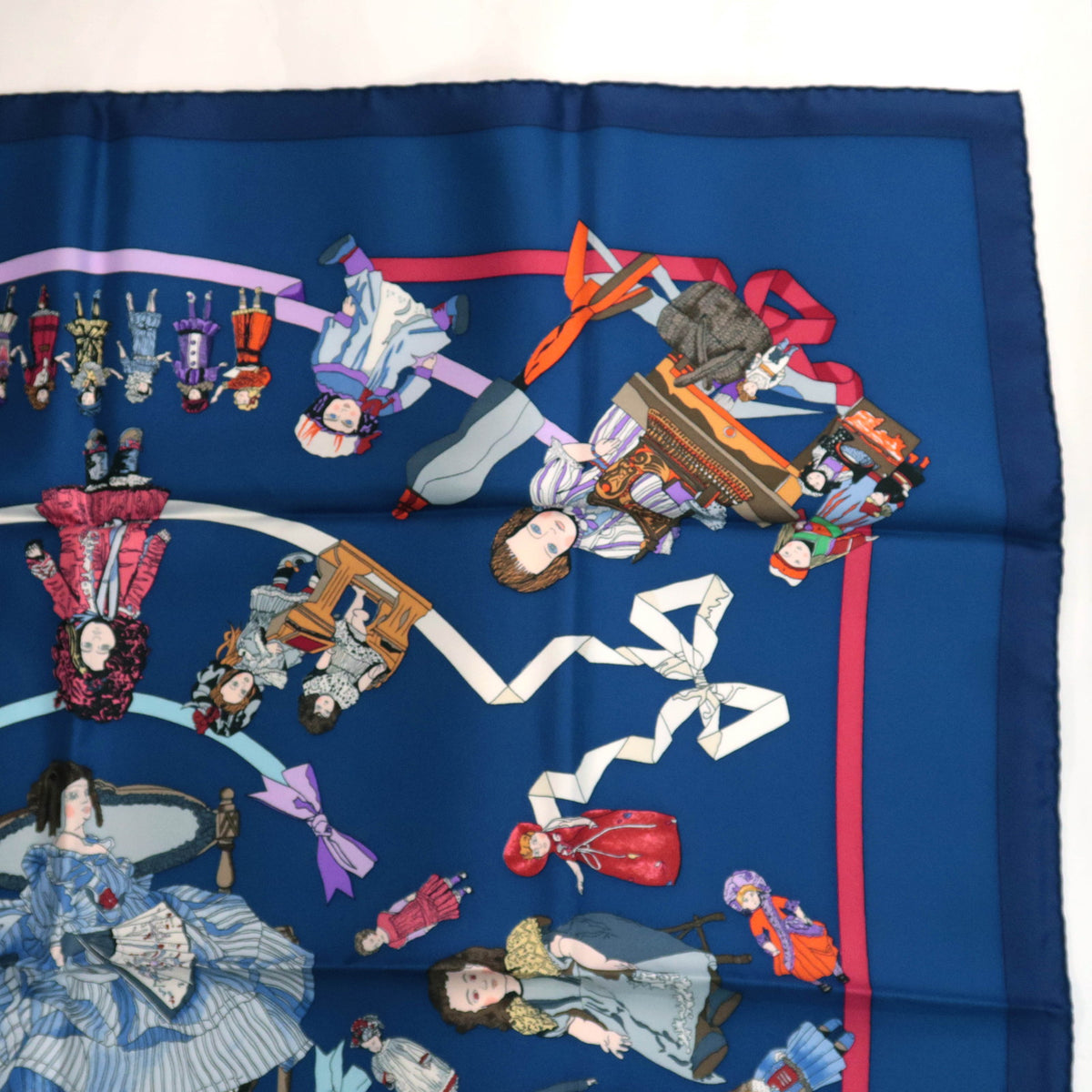 HERMES Carre 90 Scarf HELLO DOLLY