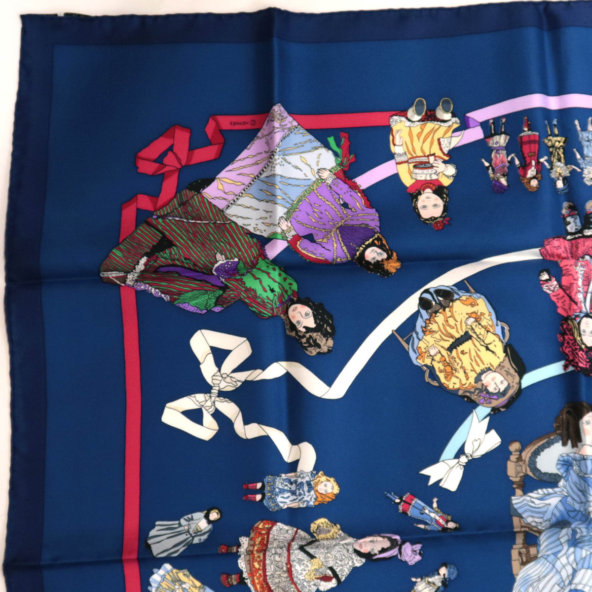HERMES Carre 90 Scarf HELLO DOLLY