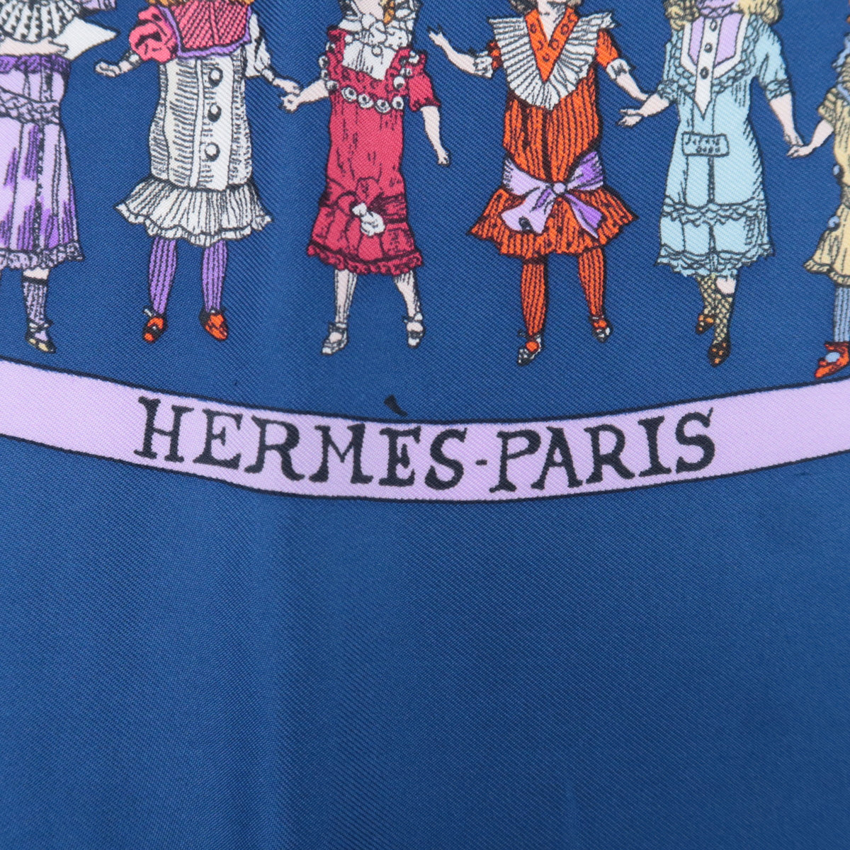 HERMES Carre 90 Scarf HELLO DOLLY