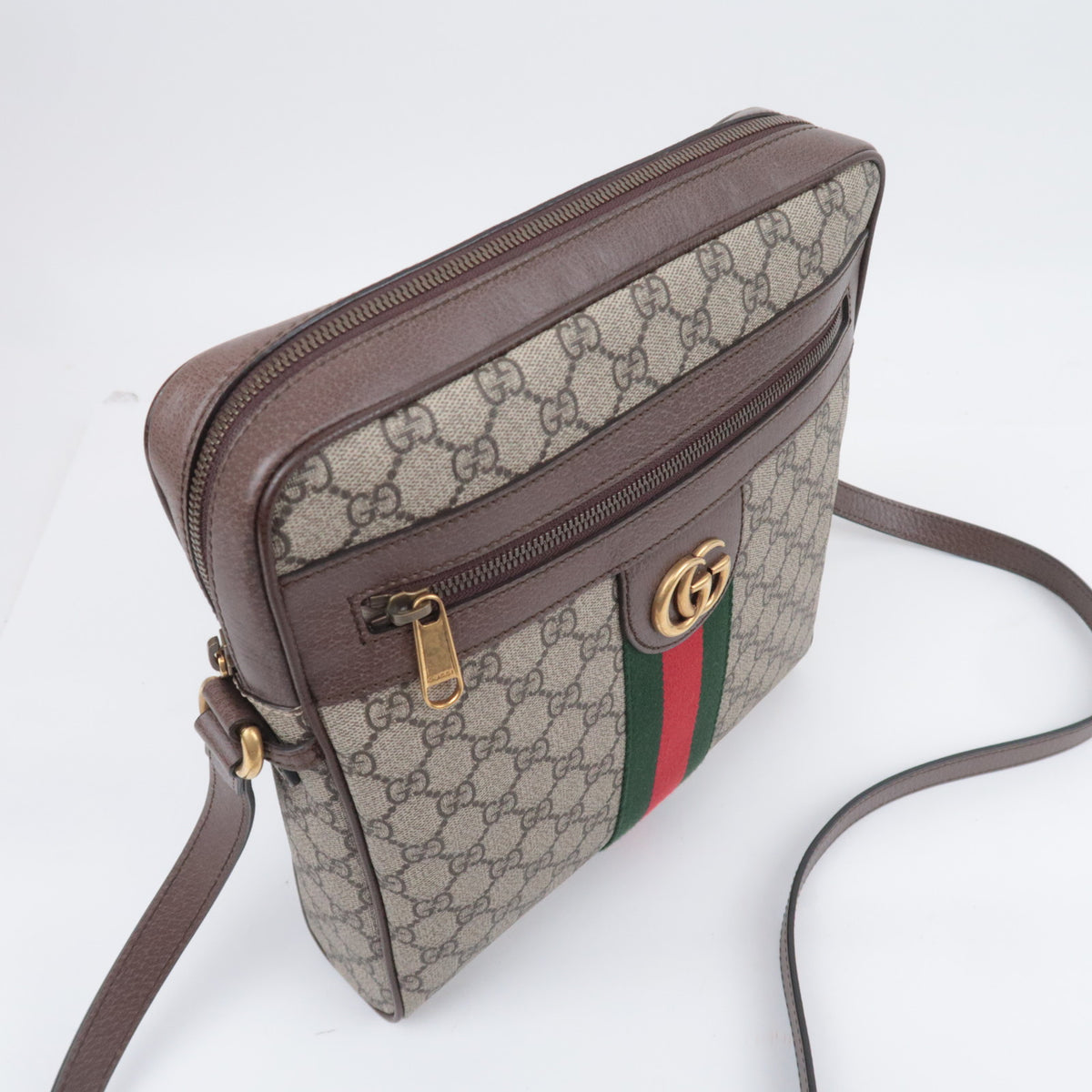 GUCCI Ophidia Sherry GG Supreme Shoulder Bag 547934