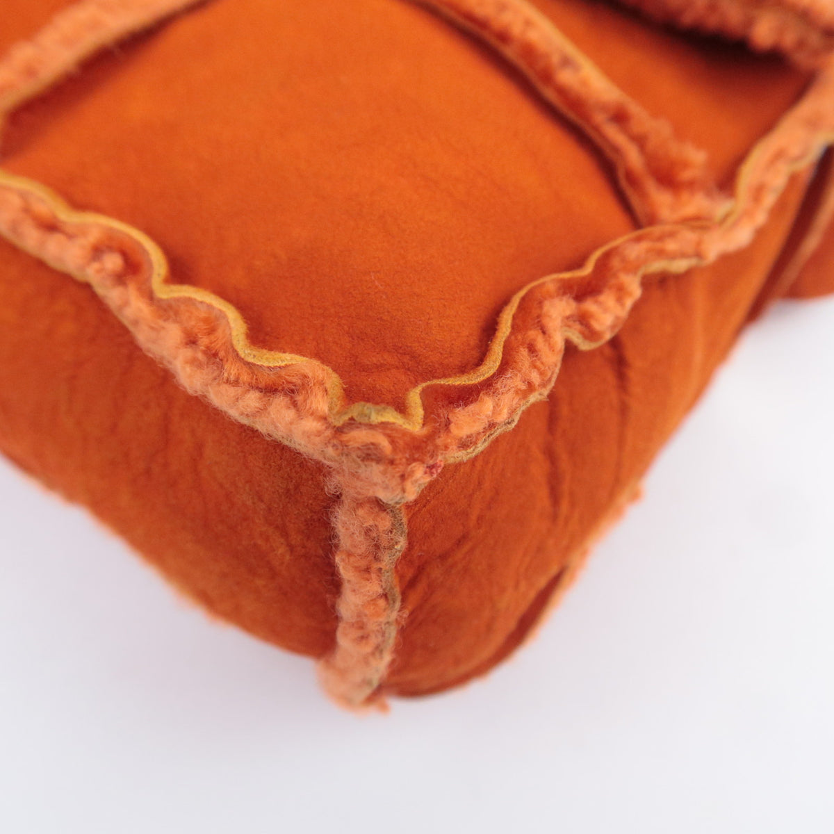 CHANEL 2.55 Patchwork Shearling Suede Shoulder Bag
