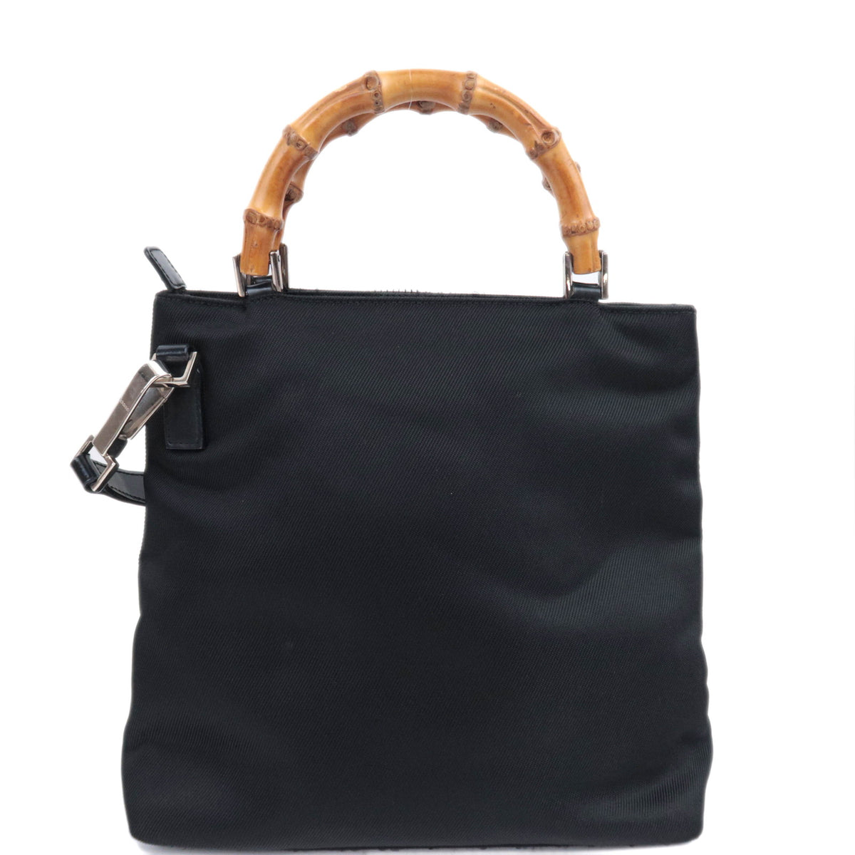 GUCCI Bamboo 2Way Handbag Canvas 000.2265.0581