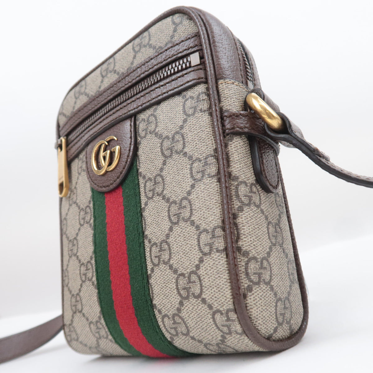 GUCCI Ophidia Sherry GG Supreme Shoulder Bag 598127