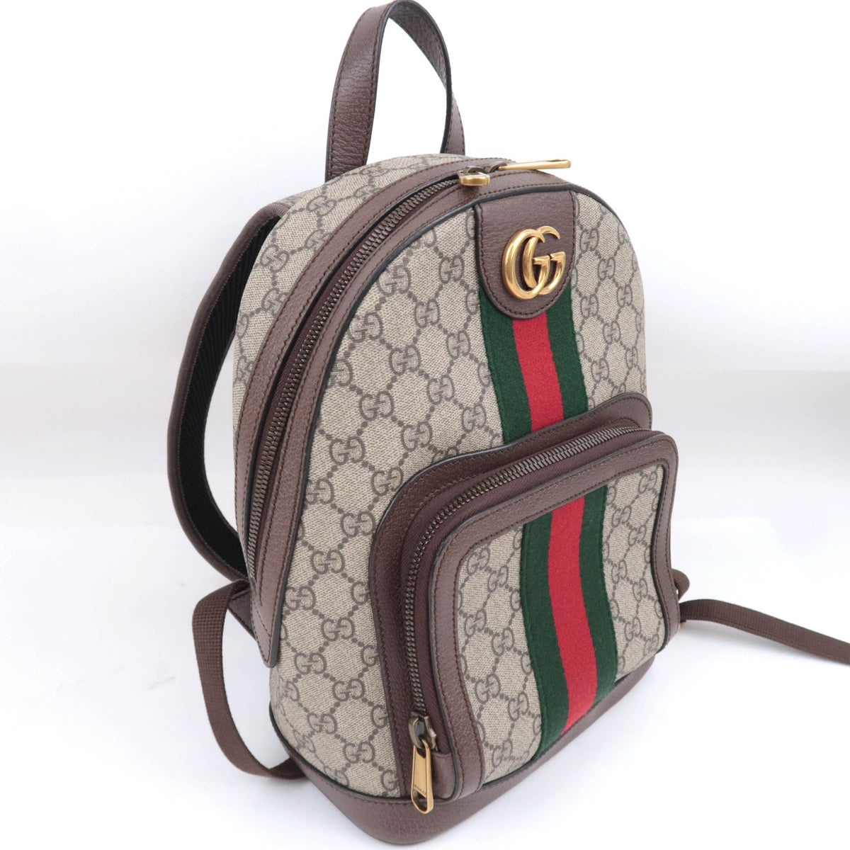 GUCCI Ophidia Sherry GG Supreme Backpack 547965