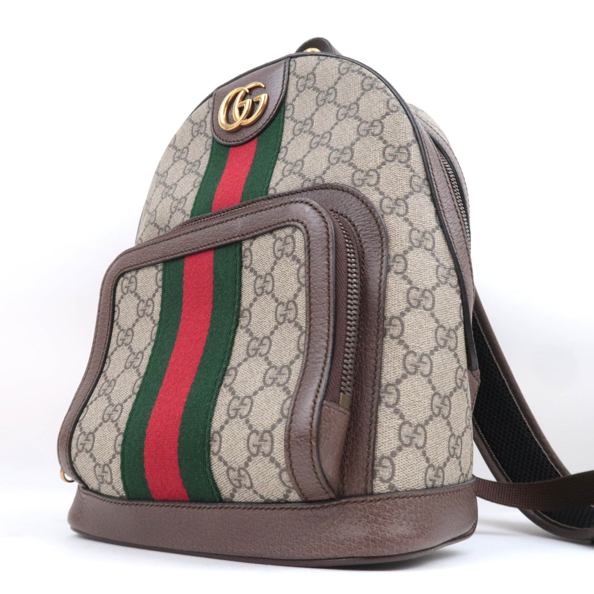 GUCCI Ophidia Sherry GG Supreme Backpack 547965