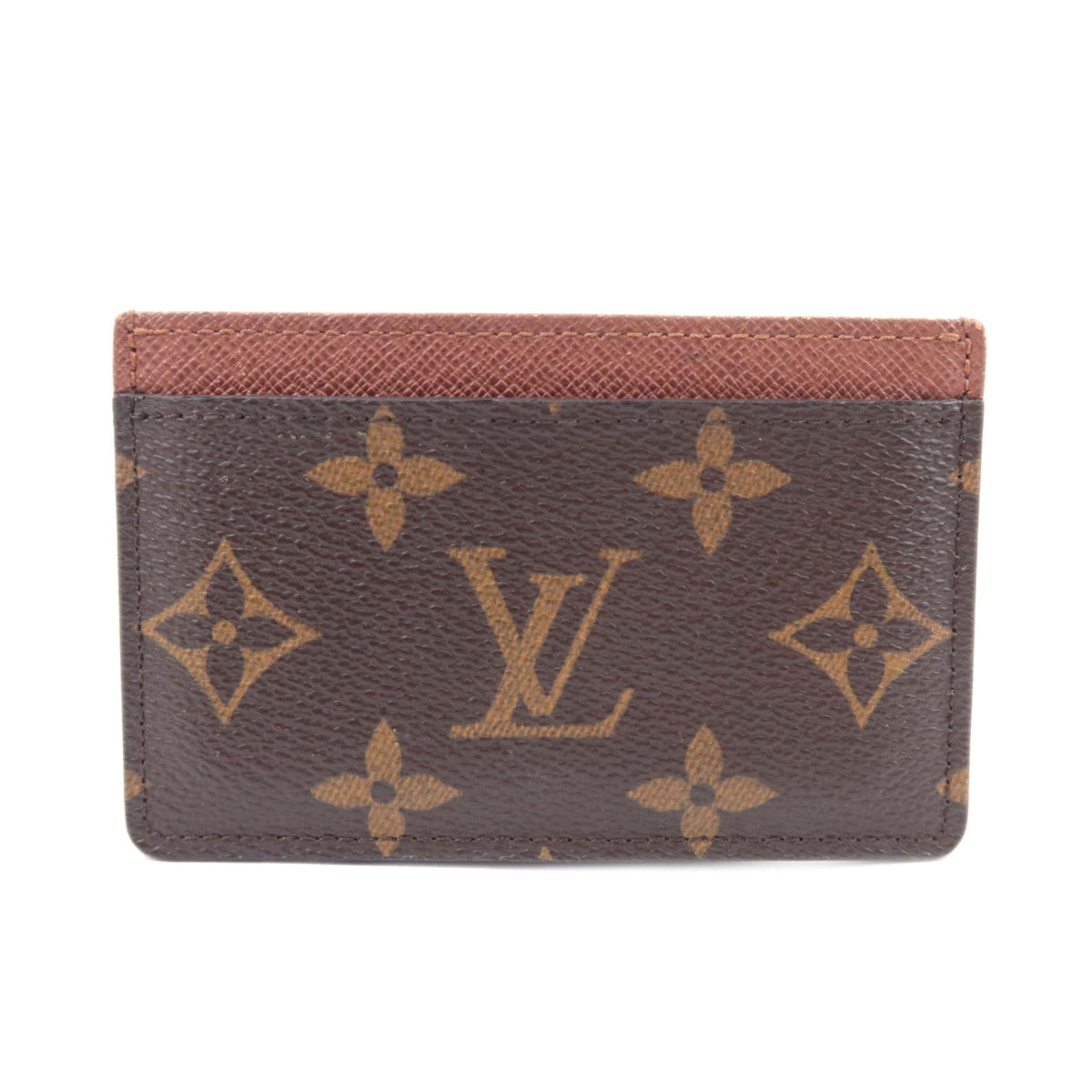 Louis Vuitton Monogram Porte Carte Simple Card Case M6173393172