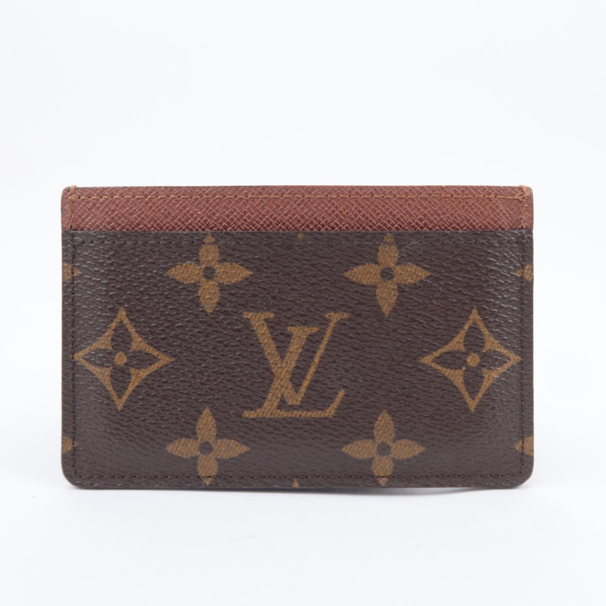 Louis Vuitton Monogram Porte Carte Simple Card Case M61733