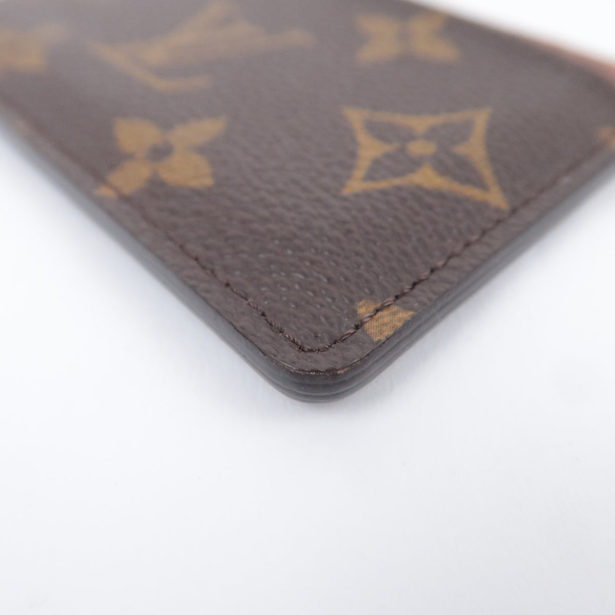 Louis Vuitton Monogram Porte Carte Simple Card Case M61733