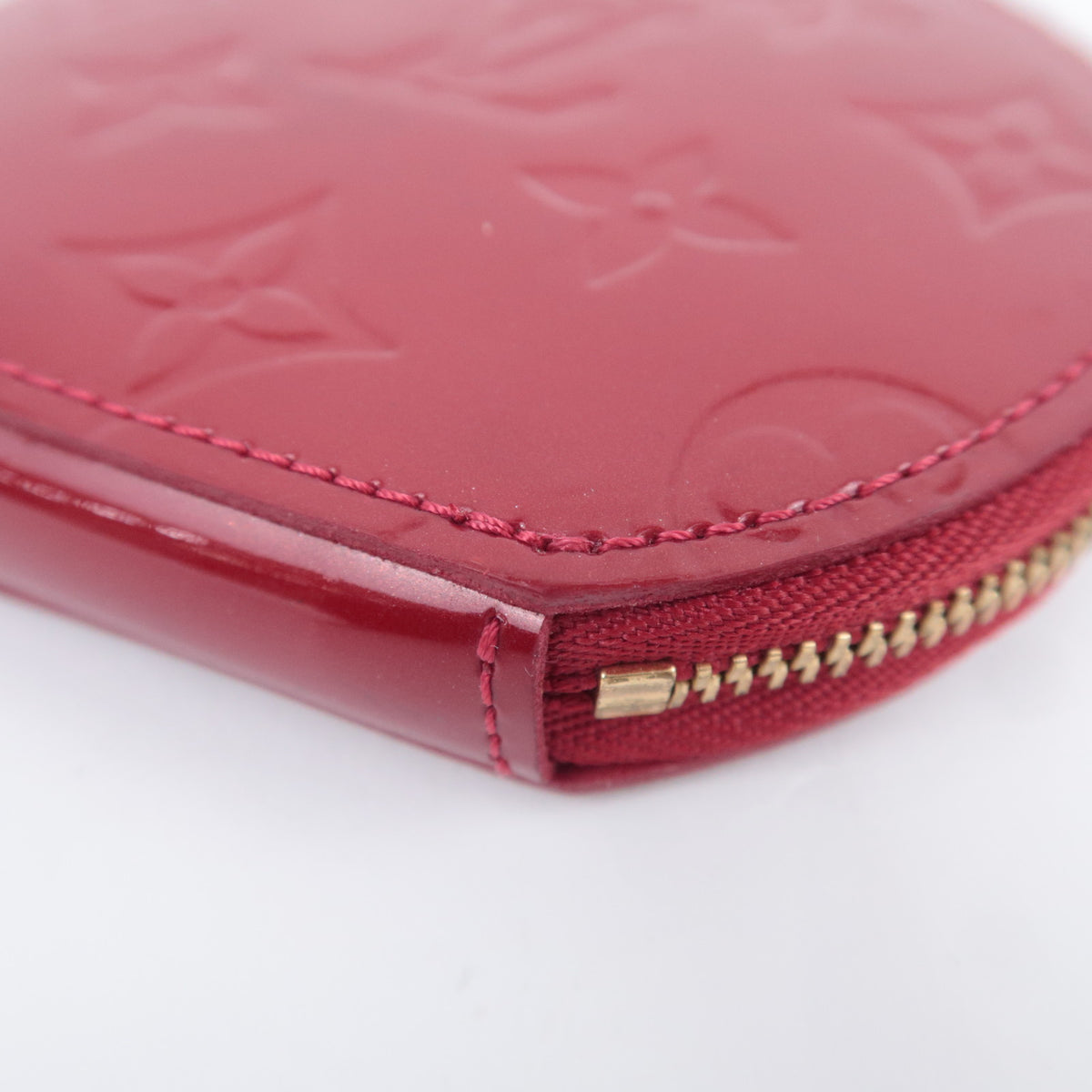 Louis Vuitton Monogram Vernis Porte Monnaie Chapeau Coin Case M91417