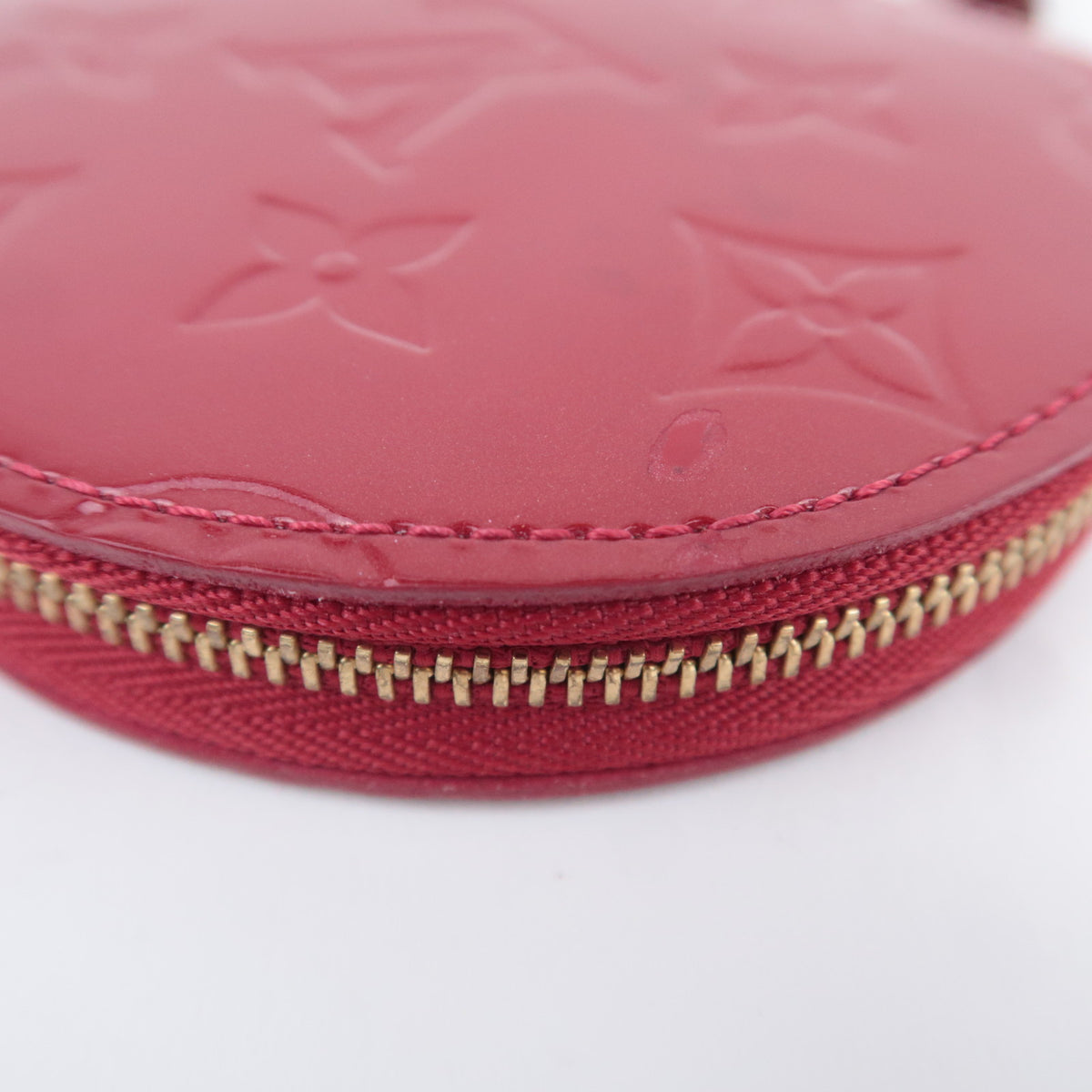 Louis Vuitton Monogram Vernis Porte Monnaie Chapeau Coin Case M91417