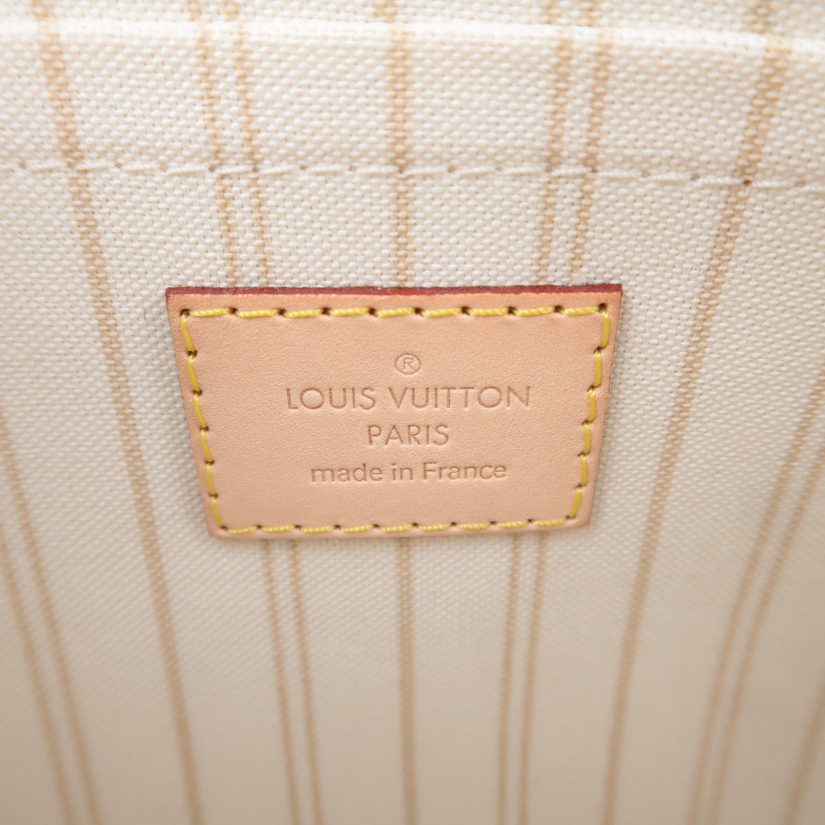 Louis Vuitton Damier Azur Neverfull MM Small Pouch SA0164