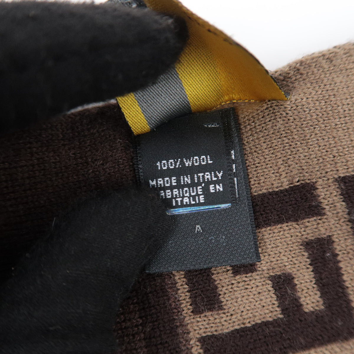 FENDI Zucca Scarf 100%