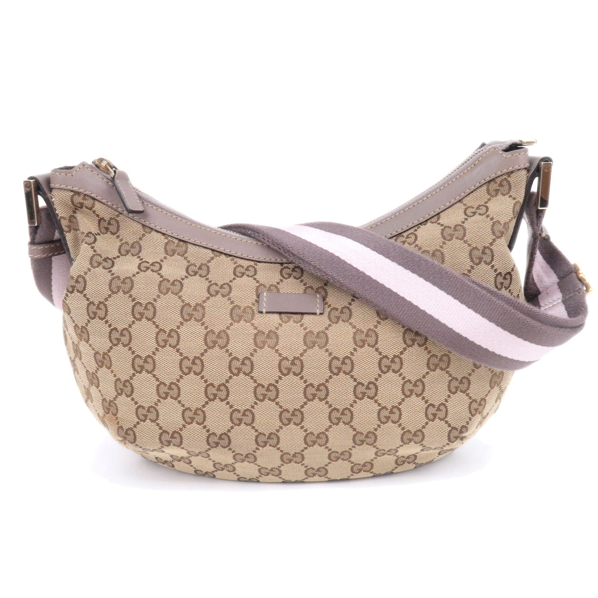GUCCI GG Canvas Hobo Shoulder Bag 18109293227