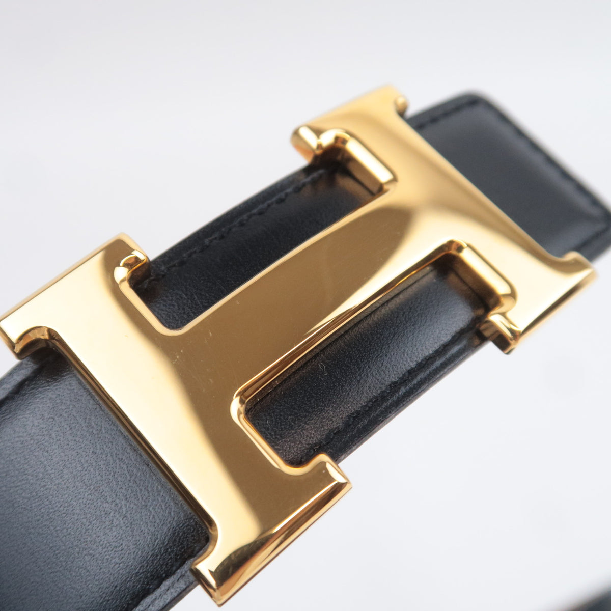 HERMES Constance H Reversible Belt Size 75 "〇Z" Stamp (1996)