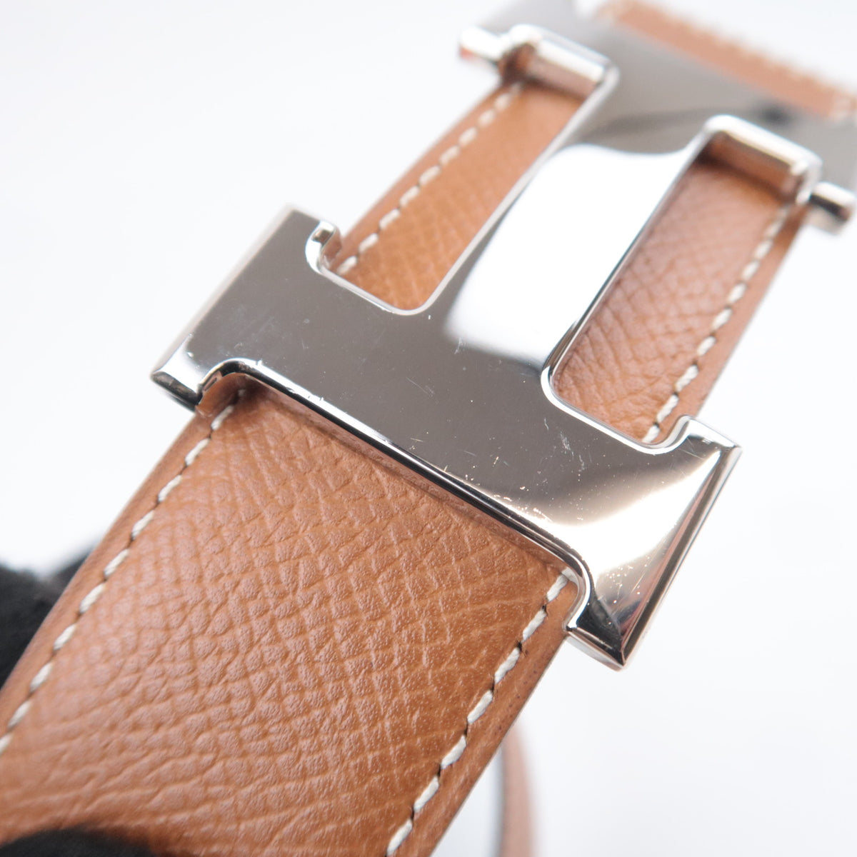 HERMES Constance H Reversible Belt Size 85 □D Stamp (2000)