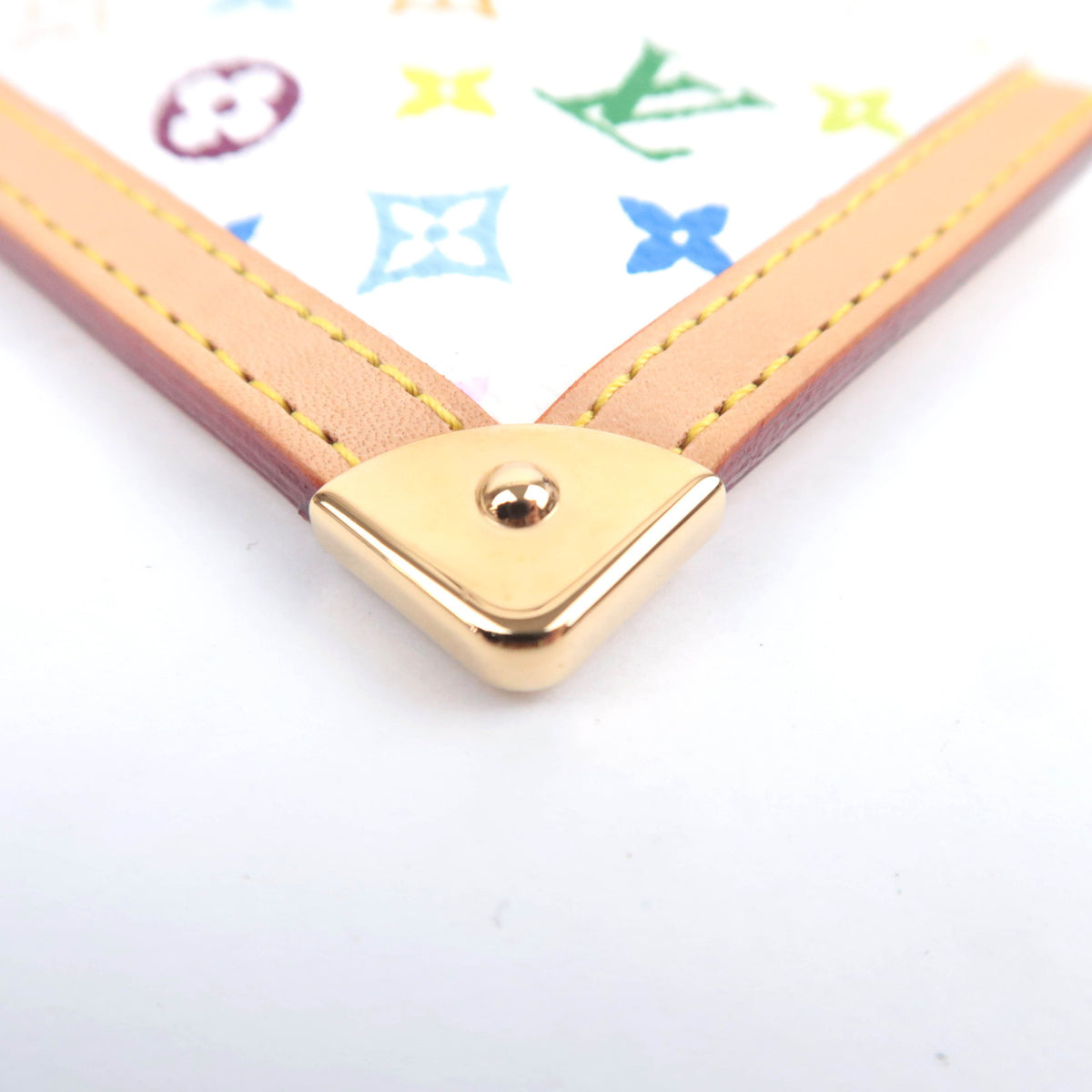 Louis Vuitton Monogram Multicolor Pochette Cles Coin Case M92655