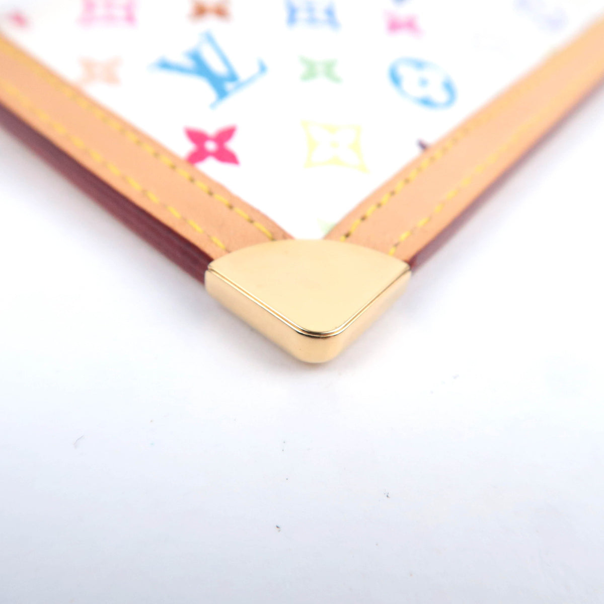 Louis Vuitton Monogram Multicolor Pochette Cles Coin Case M92655