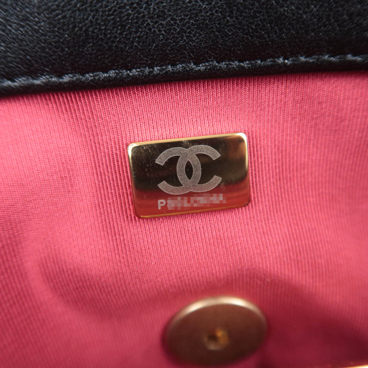 CHANEL 19 Dixneuf Lambskin 2Way Chain Shoulder Bag