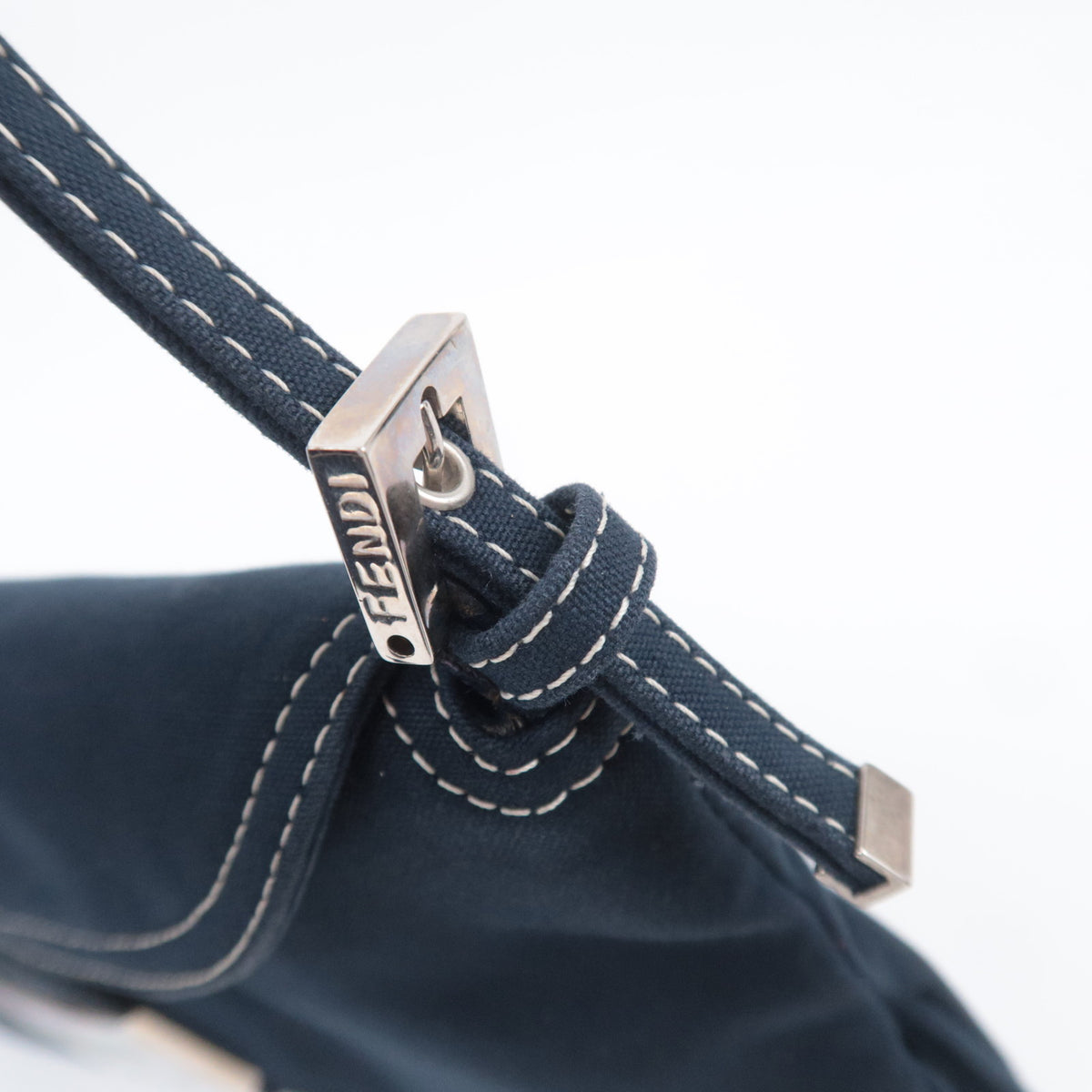 FENDI Marble Canvas Shoulder Bag 26796
