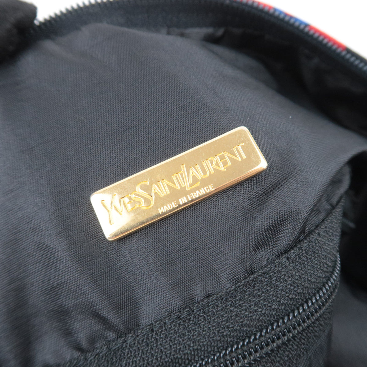 SAINT LAURENT YSL "LOVE" Print Shoulder Bag