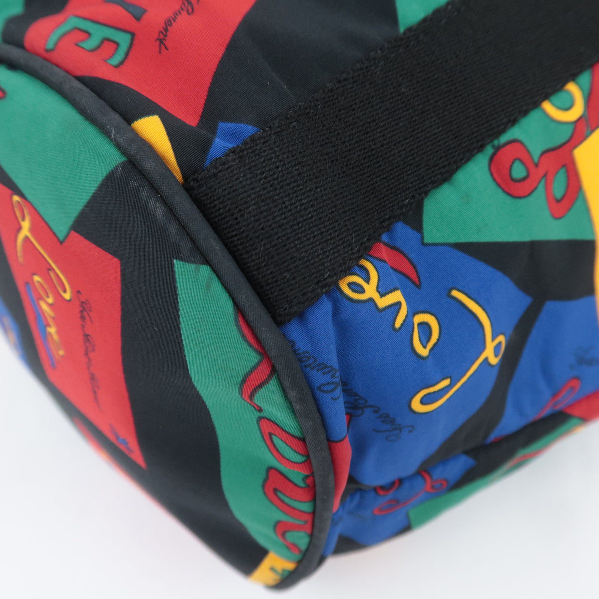 SAINT LAURENT YSL "LOVE" Print Shoulder Bag