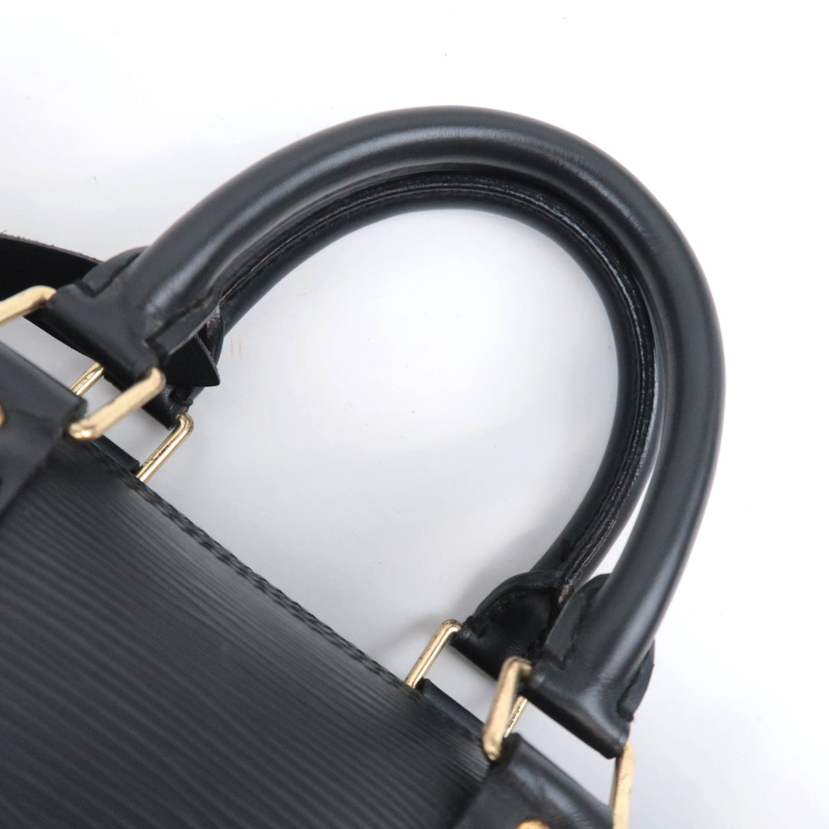 Louis Vuitton Epi Speedy 25 Handbag Noir M59032