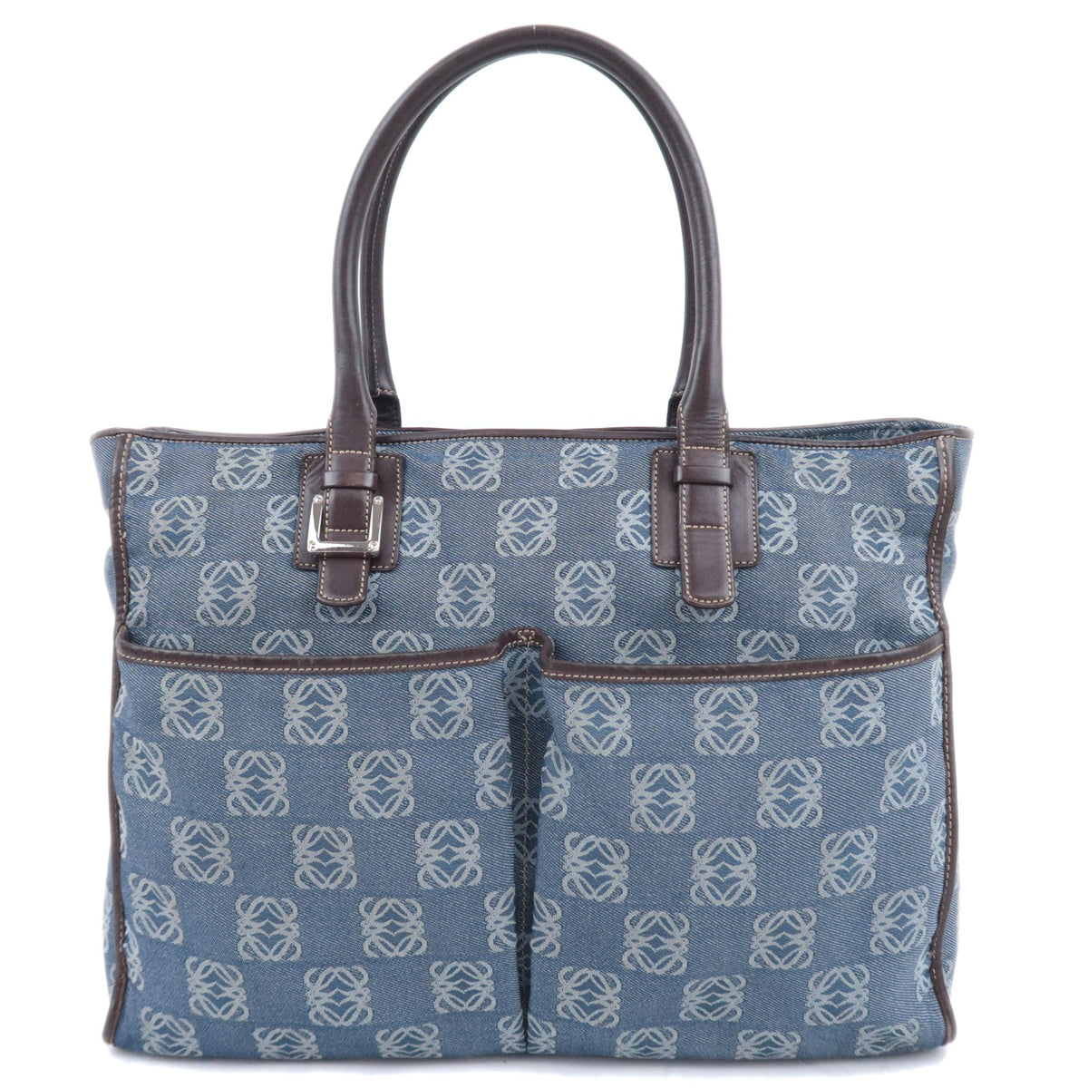 LOEWE Repeat Anagram Denim Tote Bag93269