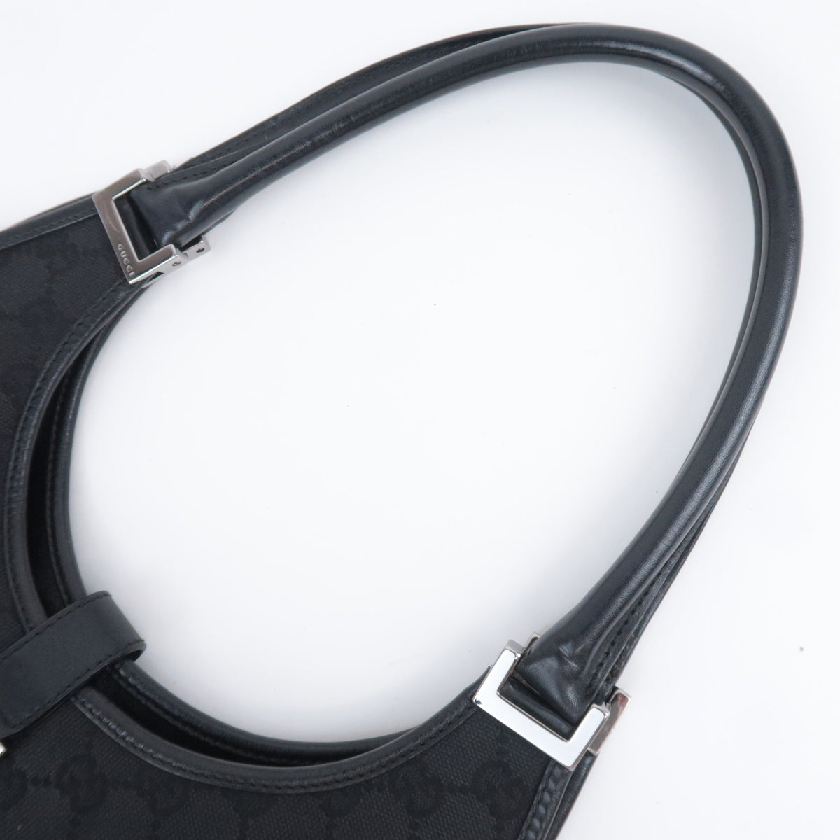 GUCCI Jackie GG Canvas Shoulder Bag 01719