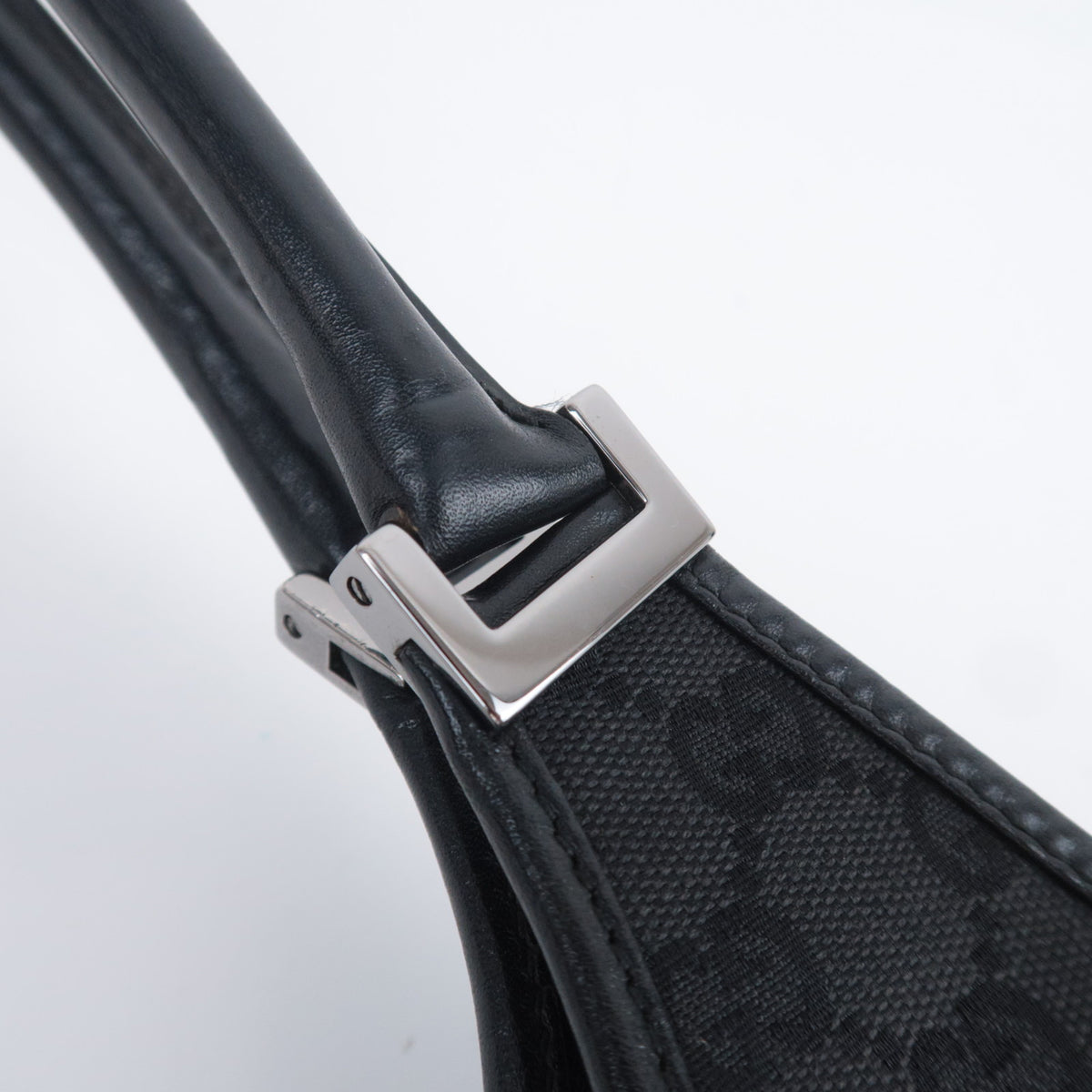 GUCCI Jackie GG Canvas Shoulder Bag 01719