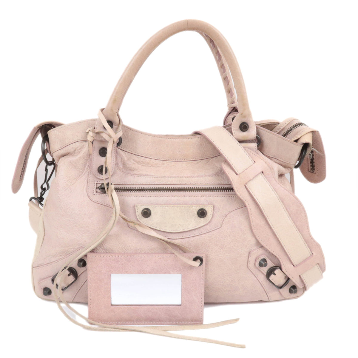 BALENCIAGA The Town 2Way Leather Handbag 24057993274