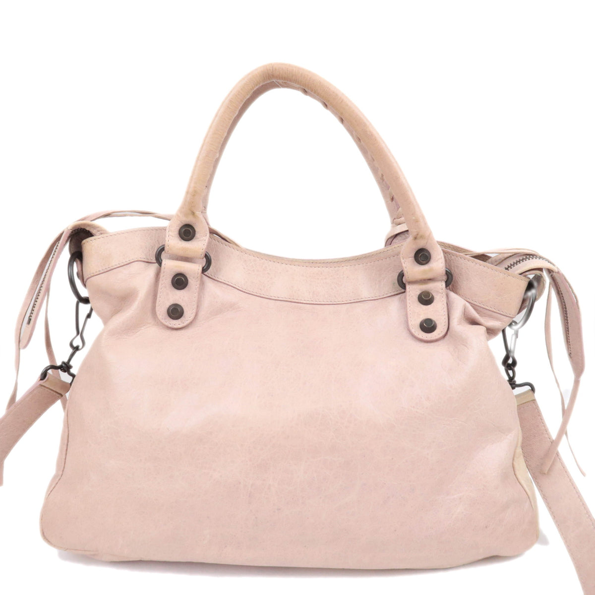 BALENCIAGA The Town 2Way Leather Handbag 240579