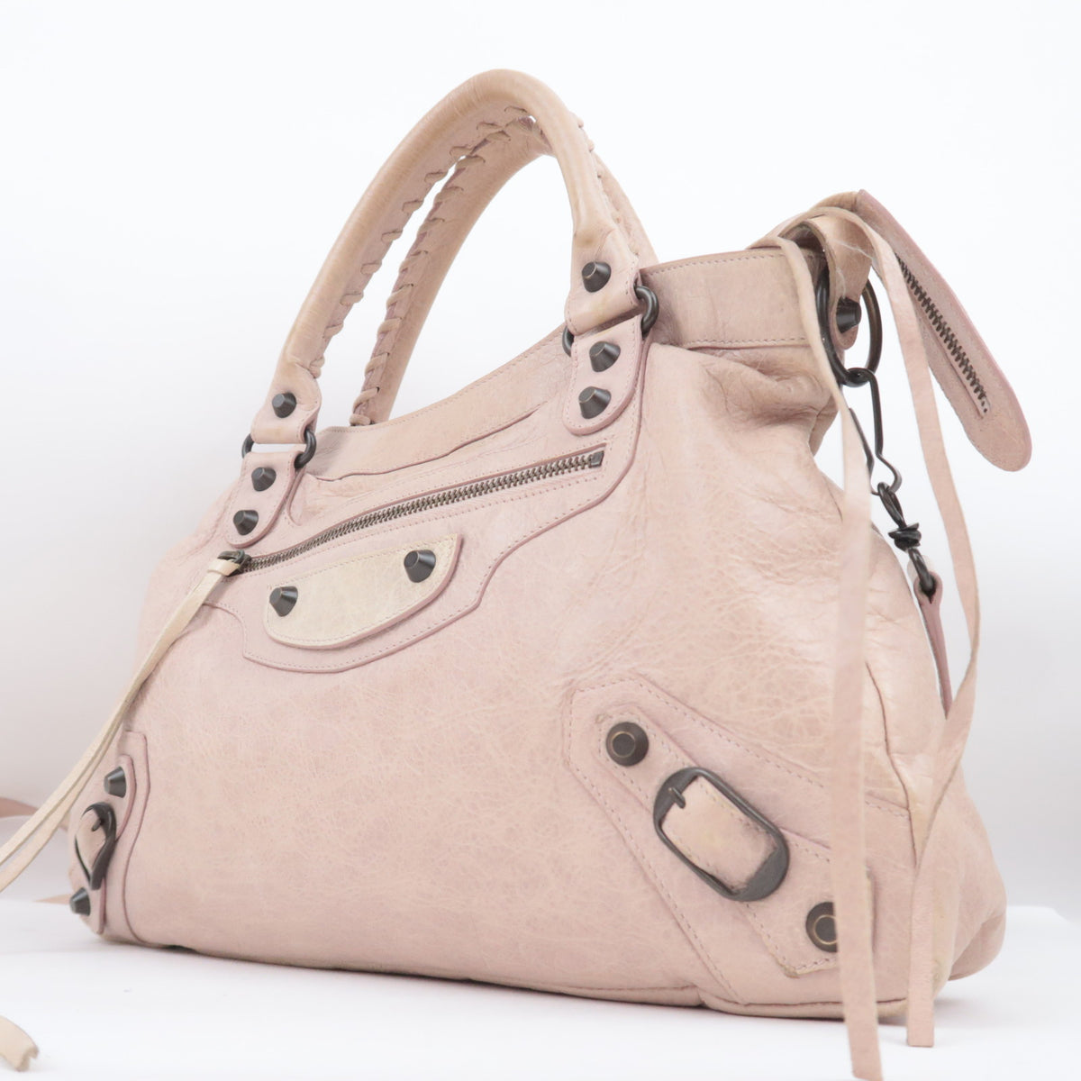 BALENCIAGA The Town 2Way Leather Handbag 240579