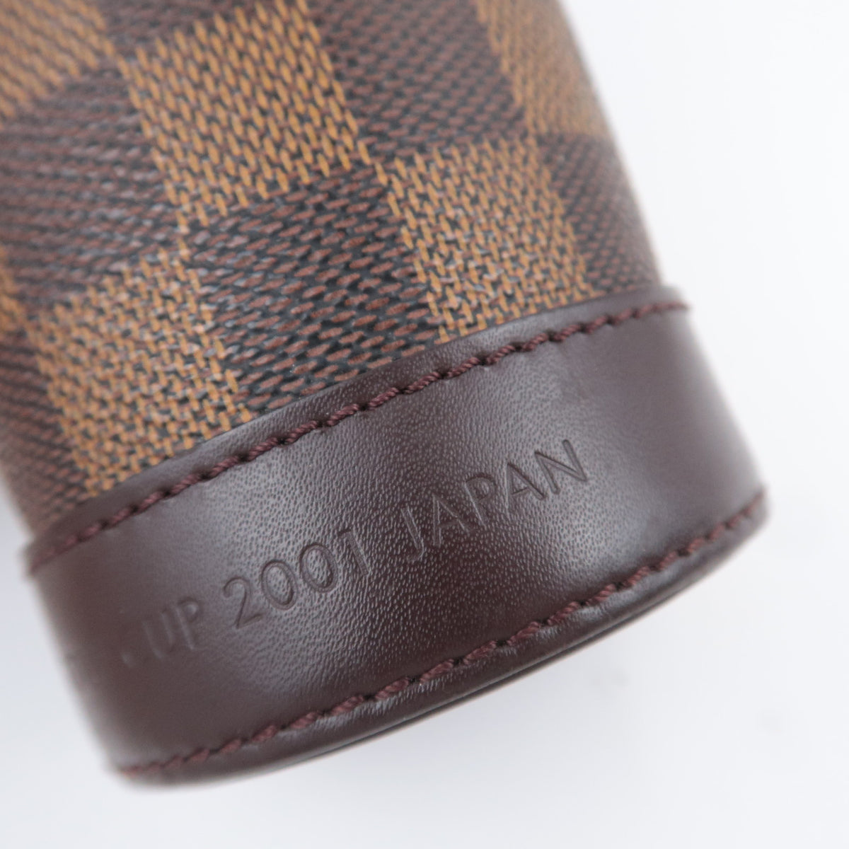 Louis Vuitton Damier Golf Ball Bottle Case GOLF CUP 2001 JAPAN Exclusive